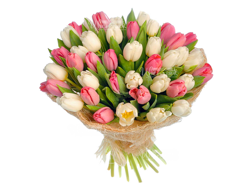 Букеты из тюльпанов на 8 марта - доставка по Ставропольскому краю